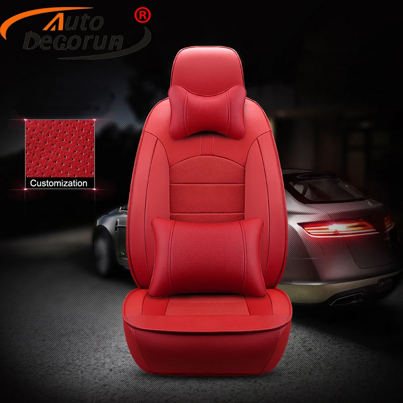 AutoDecorun Genuine Leather Cover Seat for BMW 4 Series 420i 428i 430i
