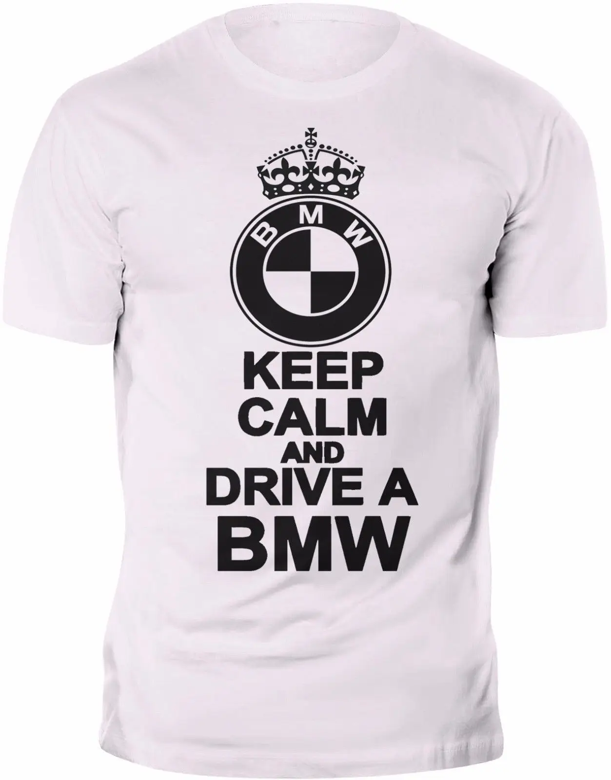 New T-shirt M Power M3 M4 M5 M6 Keep Calm Tee 100% Cotton C tom O Neck Short Sleeves Boy Men Top Harajuku | Мужская одежда