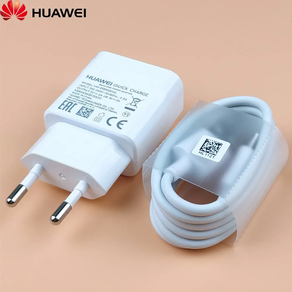 

Original Hawei Nova 3 Quick Charger Usb C 9V=2A QC2.0 Quick Fast Charge Power Adatper For Honor 9 P9 Nova 3e smartphone