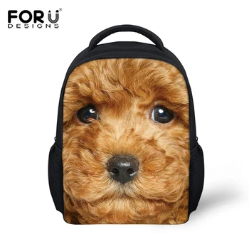 

FORUDESIGNS Cute Animal Print Kids Small Shoulder Backpacks Casual School Bags for Kindergarten Baby Boys Girls Mochila Escolar
