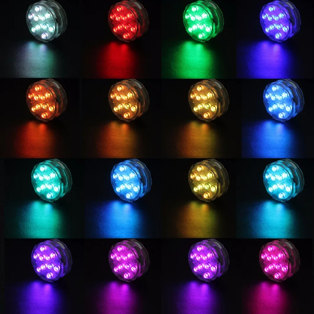 Разноцветная Светодиодная лампа RGB с пультом дистанционного управления