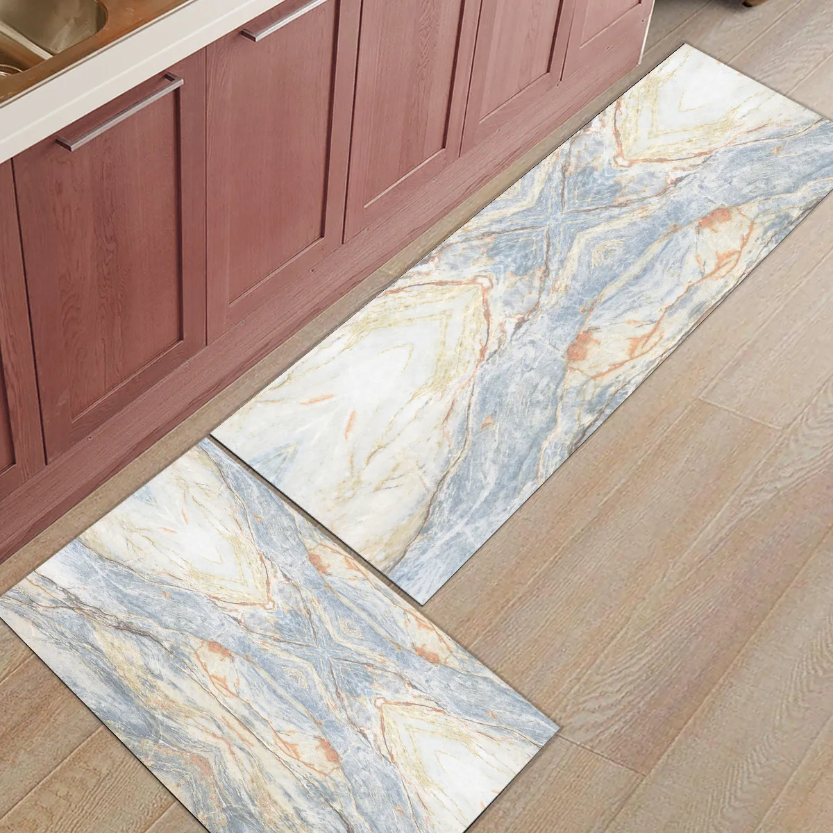 

Variegated Marble1Dirt Debris Mud Trapper Boot Shoes Scraper Accessory Sets Personalized Area Runners Accent Rugs Door Mats Bath