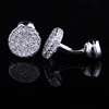 KFLK Jewelry shirt cufflinks for mens fashion Brand Crystal Cuff link wholesale Button High Quality Wedding guests ► Photo 3/6