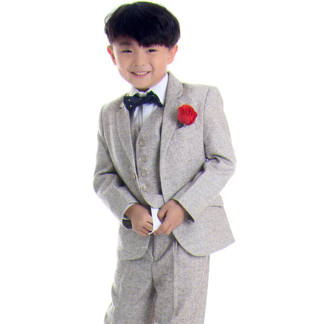 kids formal occasion outfits/children's formal attire/child 3 pieces