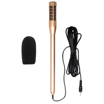 

Interview Recording 3.5mm Microphone Mic for Android IPhone iPad Smartphone New