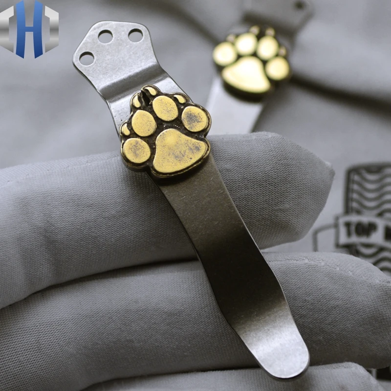 

Steel Fire Back Pocket Clip ZT Titanium Alloy Back Clip Pocket Clip