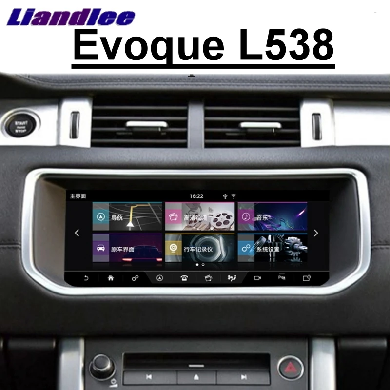 Perfect Liandlee Car Multimedia Player NAVI CarPlay For Land Rover For Range Rover Evoque L538 2011~2018 Radio Screen GPS Navigation 2