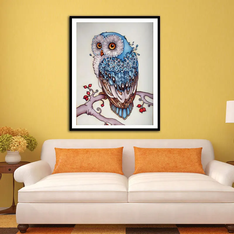 

DIY 5D Sale Diamond Embroidery, Diamond Mosaic, Simple Modern Cartoon Animal, Owl, Full, Diamond Painting, Cross Stitch,3D, Deco