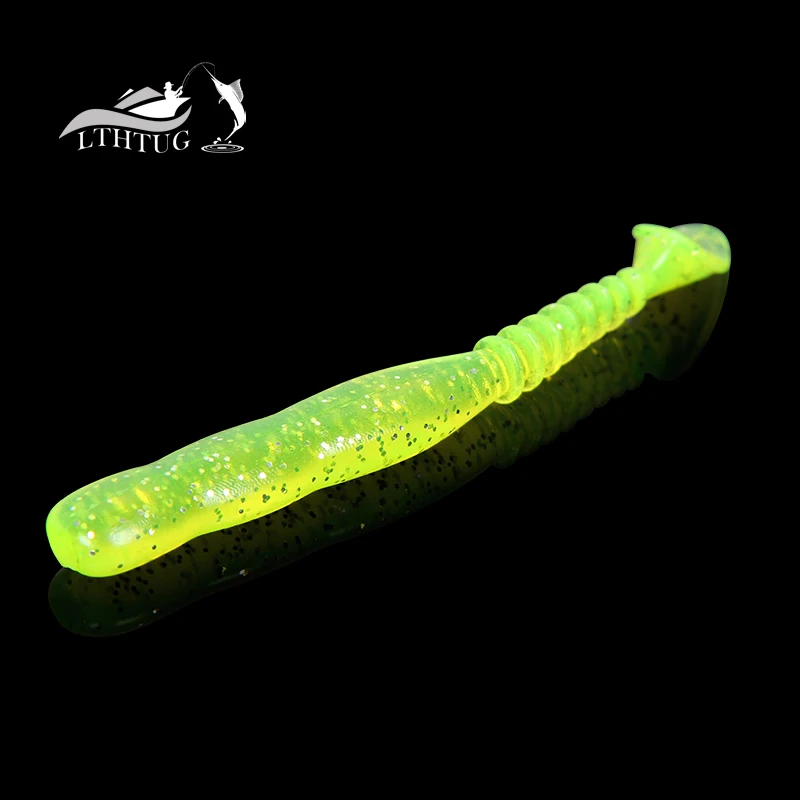 

Soft Fishing Lures 70mm 2.3g Soft Worm Fishing Wobbler Earthwom PVC Insect For Fishing Tackle