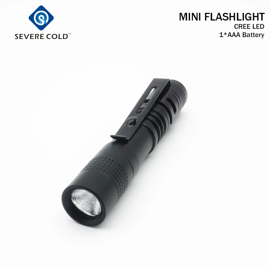 

Portable Mini Penlight LED Flashlight Torch Pocket Light Waterproof Lantern AAA Battery 1 Switch Mode Outdoor Camping Lighting