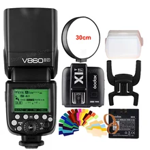 In Stock!!! Godox V860II F V860IIF Camera Flash Speedlite Strobe + X1TF Transmitter for Fujifilm with TTL HSS 1/3000 1/20000
