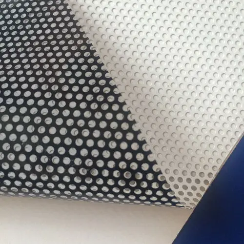 Top quality Self Adhesive PVC Material One Way Vision Vinyl Film For Eco sovent / Latex /UV ink Printing 3