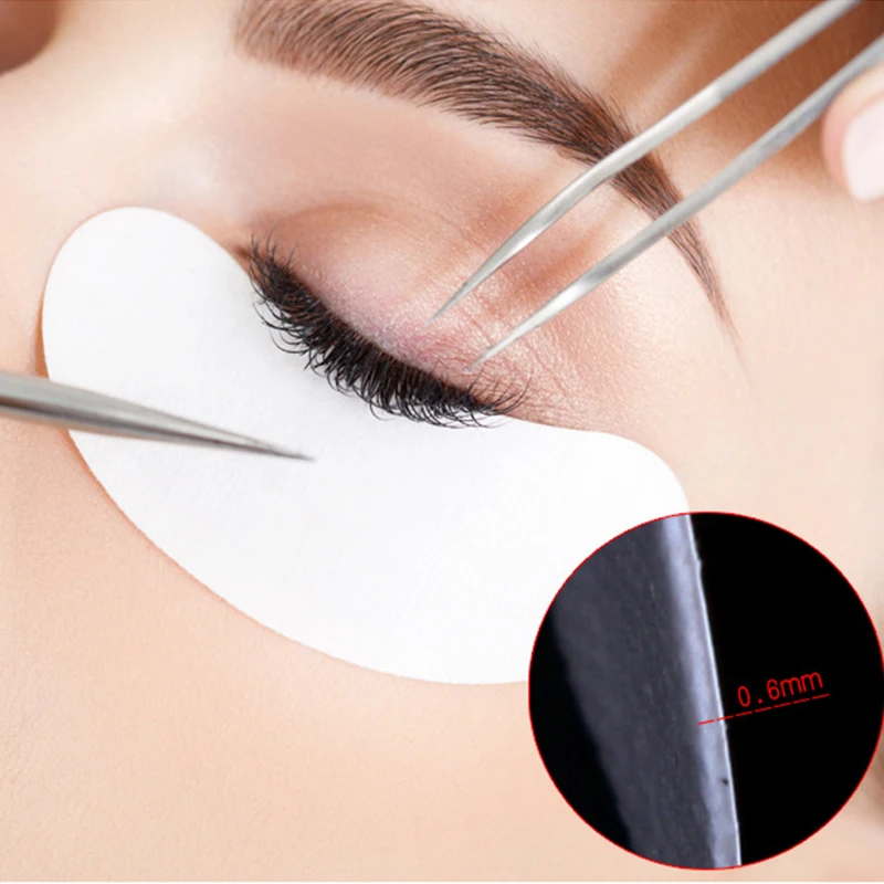 

1 Pair Eyelash Grafting Planting Eye Pad Down Eyelash Isolation Cushion Mat Professional Makeup Cosmetic Tools & Accessories