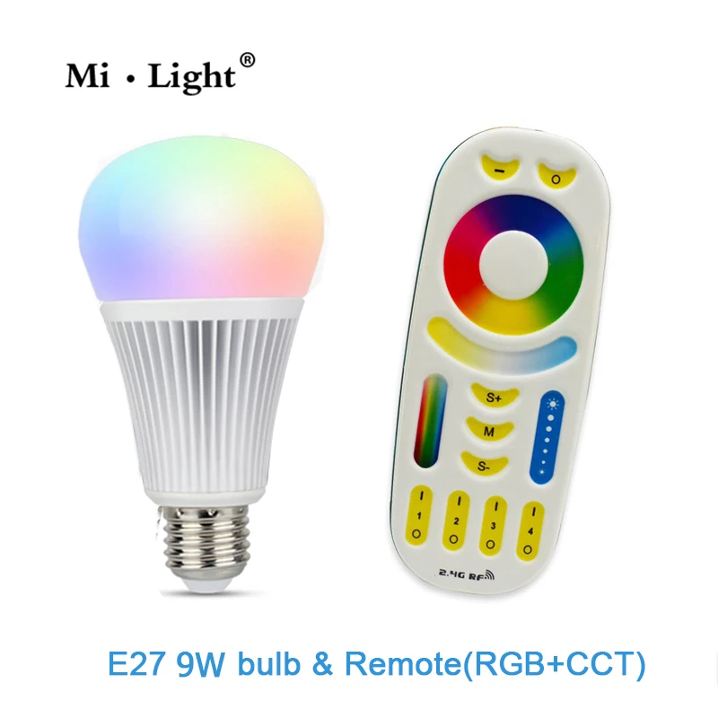Lâmpadas Led e Tubos ac85-265v e27 9 w rgbww Tensão : 90-260v