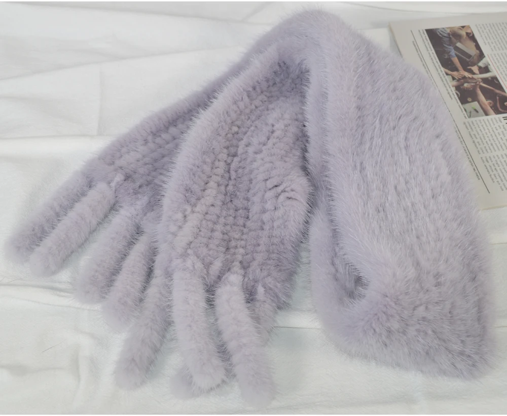 Long Style Women Real Mink Fur Scarf Genuine Real Mink Fur Scarfs Luxury Warm Soft Quality Knitted Real Mink Fur Shawl Scarves