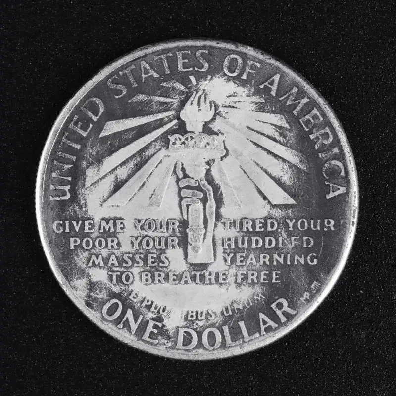 Amarzk 1906 Statue Of Liberty United States With Torch Commemorative Challenge Coin 