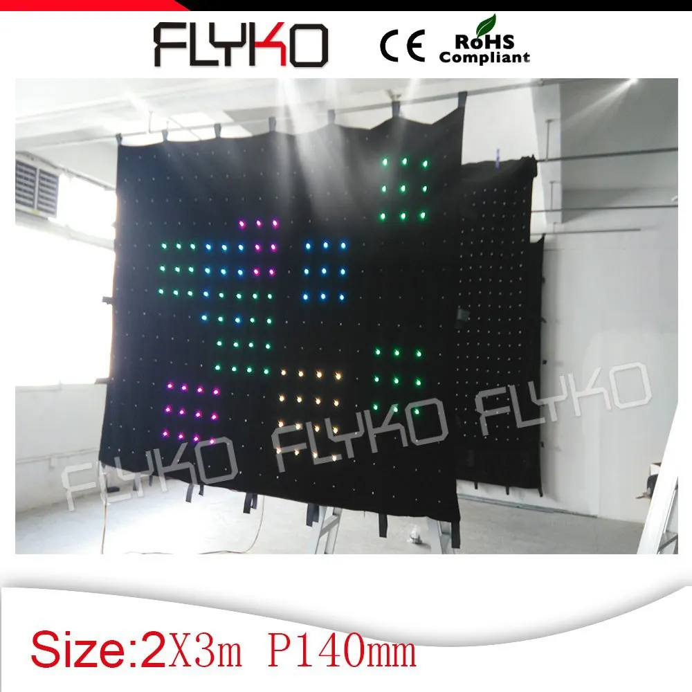 

Free shipping decorative items for events led night sky projector curtain