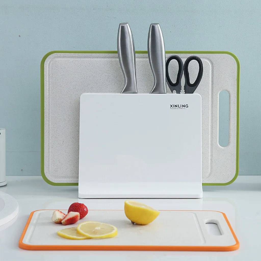 

Simple And Versatile kitchen accessories Tool Storage Rack Kitchen Cutting Board Holder plate stand hanging shelf