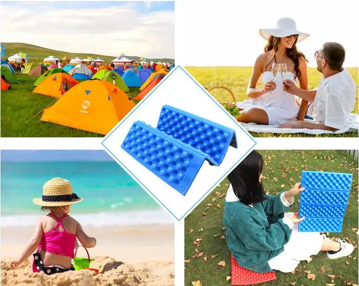 

Folding Chair Outdoor Chair Ultralight Camping Chair Foldable Outdoor Seat Foam XPE Cushion Portable Waterproof Camping Pad
