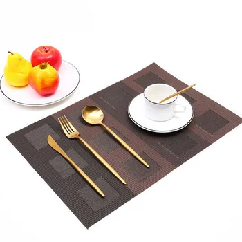 

Placemat Table Mat Cup Bowl Mat Hotel Plate Pad European Waterproof And Oil-proof Hot Table Cloth Home Insulation Pad