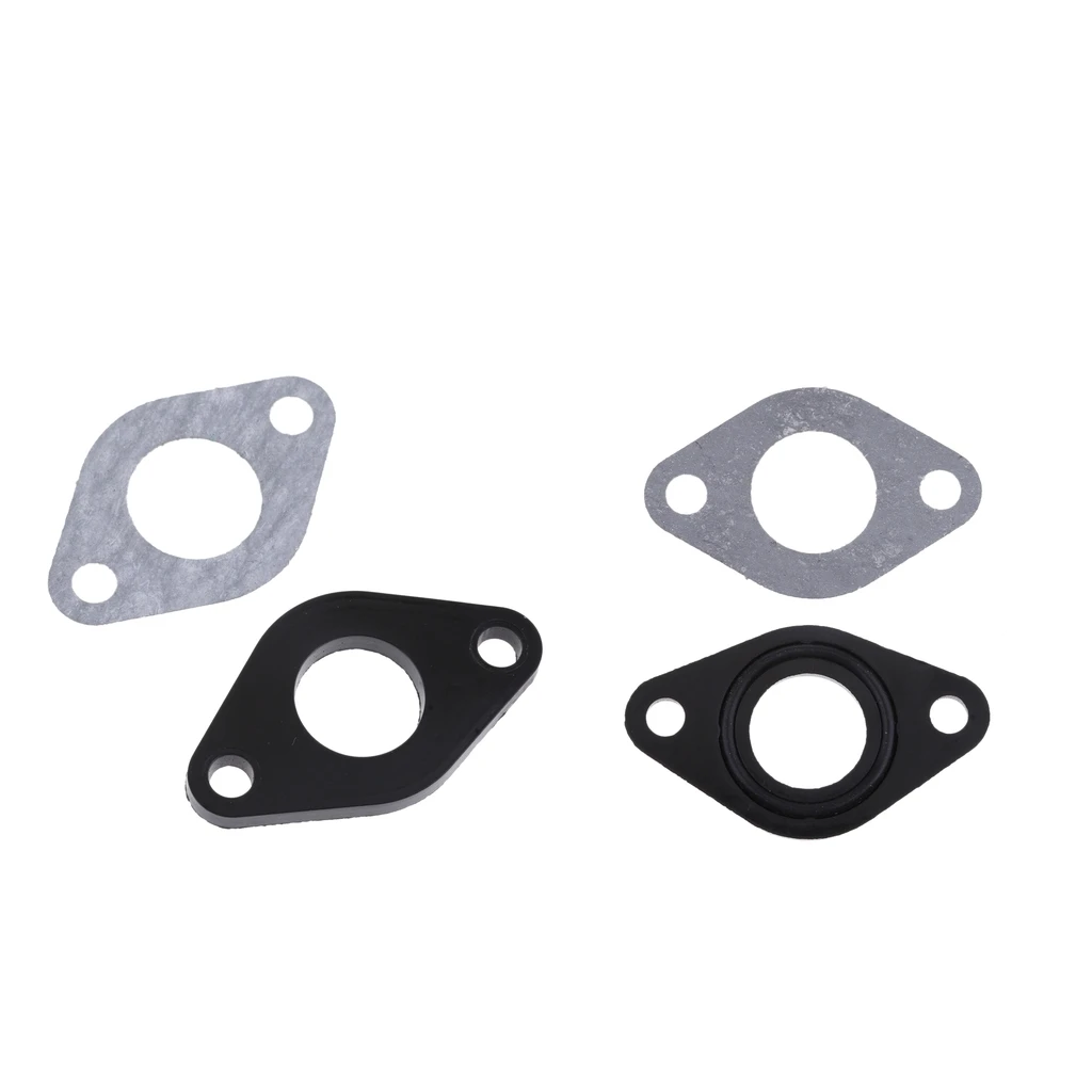 2 Sets 19mm Carb Insulator Carburetor Gasket O Ring Spacer For 50cc 70cc 90cc 110cc ATV/Scooter