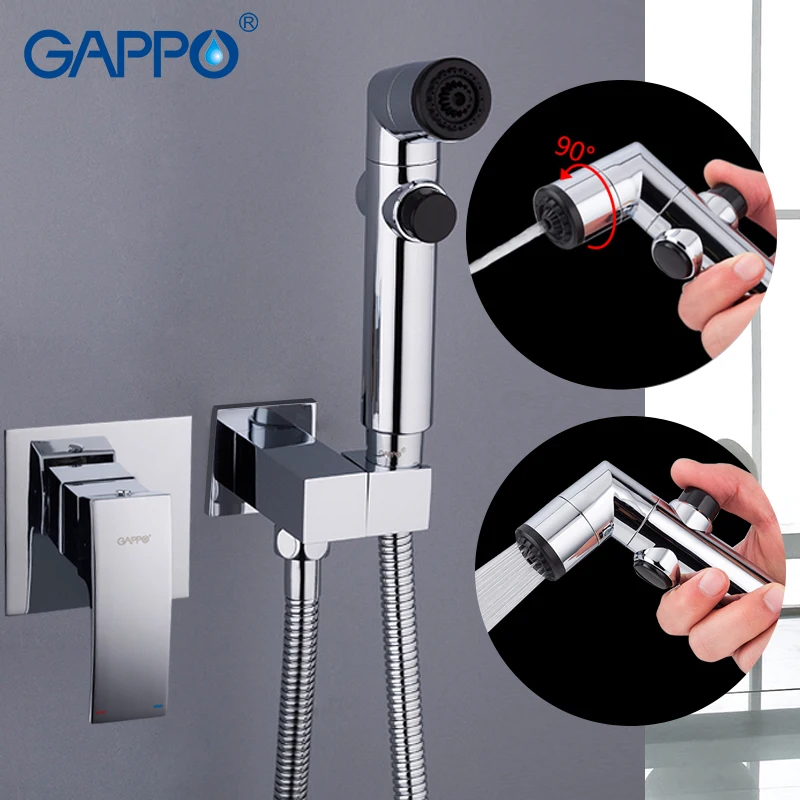 GAPPO Bidets muslim shower toilet water enema shower head wall mounted