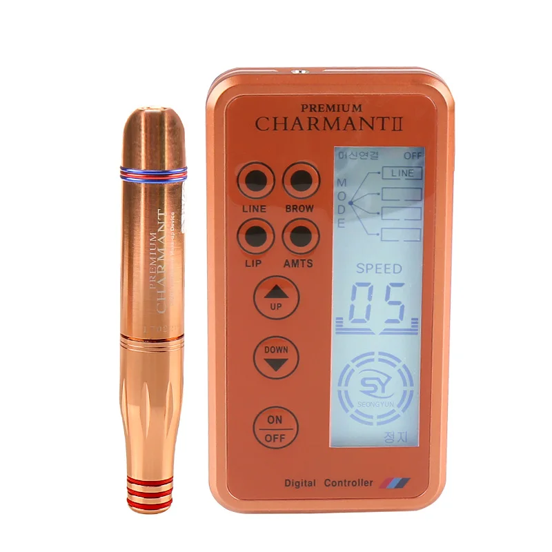 

Electric Digital Tattoo Machines Permanent Makeup Pens For Eyebrows Lips Body Tattoo Cosmetic Kits Make Up Cartridge Needles