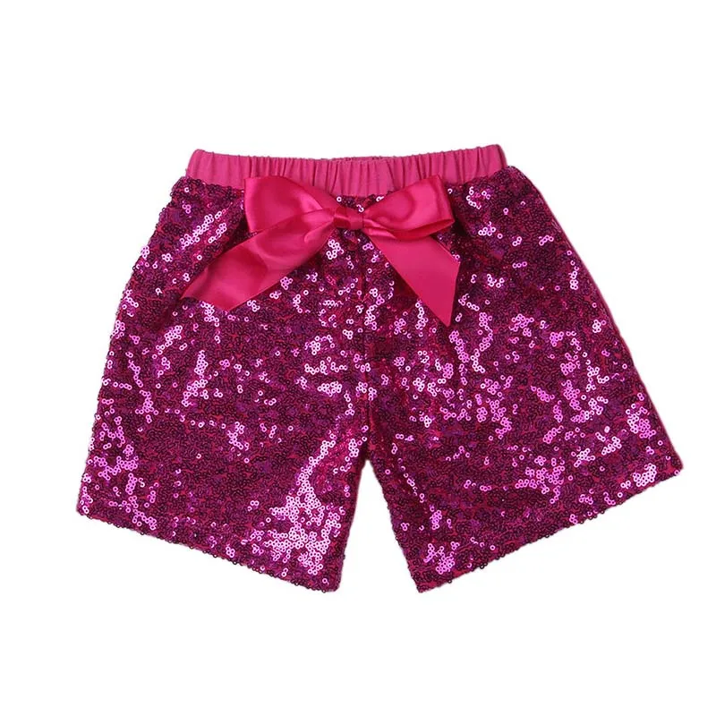 

Baby Girls' Summer Sequined Shorts Bling bling Kids shorts Chic Short Pants Trousers Paillette Girls Shorts KP-SEQUS09
