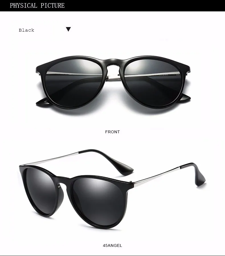 FEIDU новые поляризованные в форме кошачего глаза солнцезащитные очки Женские Ретро брендовый Дизайн Покрытие Зеркальные Солнцезащитные очки для мужчин очки женские с коробкой
