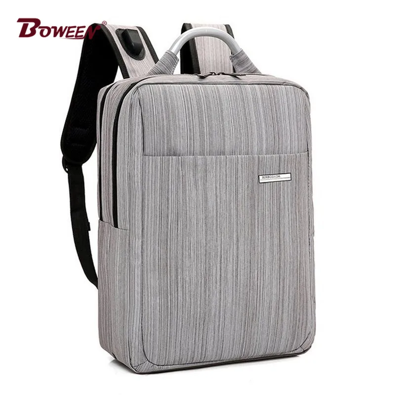 

USB smart charging business Laptop backpack men Waterproof Notebook back pack school bag for teenagers bagpack women