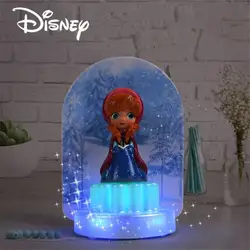 Disney аниме Рисунок милая принцесса, кукла Модель Электроника светящиеся музыкальные игрушки фигурку детские игрушки подарки