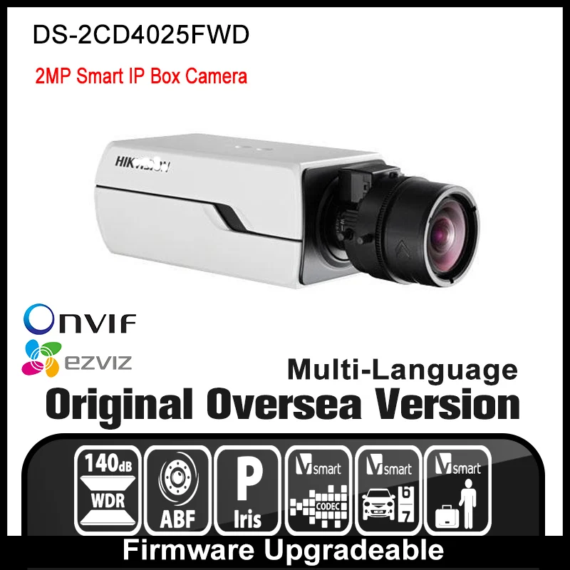 HIK DS-2CD40C5F Original English Version IP camera  security camera CCTV camera P2P ONVIF POE indoor HD H265 HIK