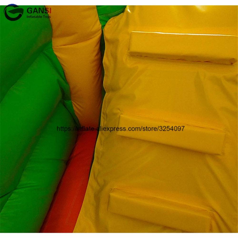 Small inflatable fun city for backyard for kids colorful jumping bouncer castle indoor toys inflatable bouncing castle for sale