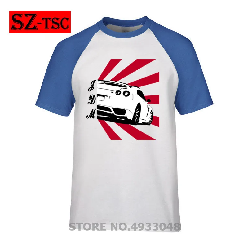 Летние свободные футболки R35 Gtr Nissan Skyline Cars Drift Drag Racing Impact Jdm R33 R34 R322018 3xl 2019|Футболки|