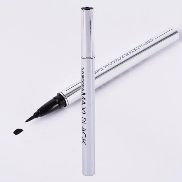 Черный Водонепроницаемый Красота жидкая подводка Pen Eye Liner Pencil Макияж Косметика Maquiagem