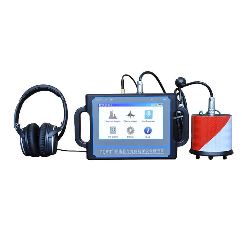 

PQWT CL200 For 2meters Underground Pipe Locator Water Leakage Detector Pipe leak detector
