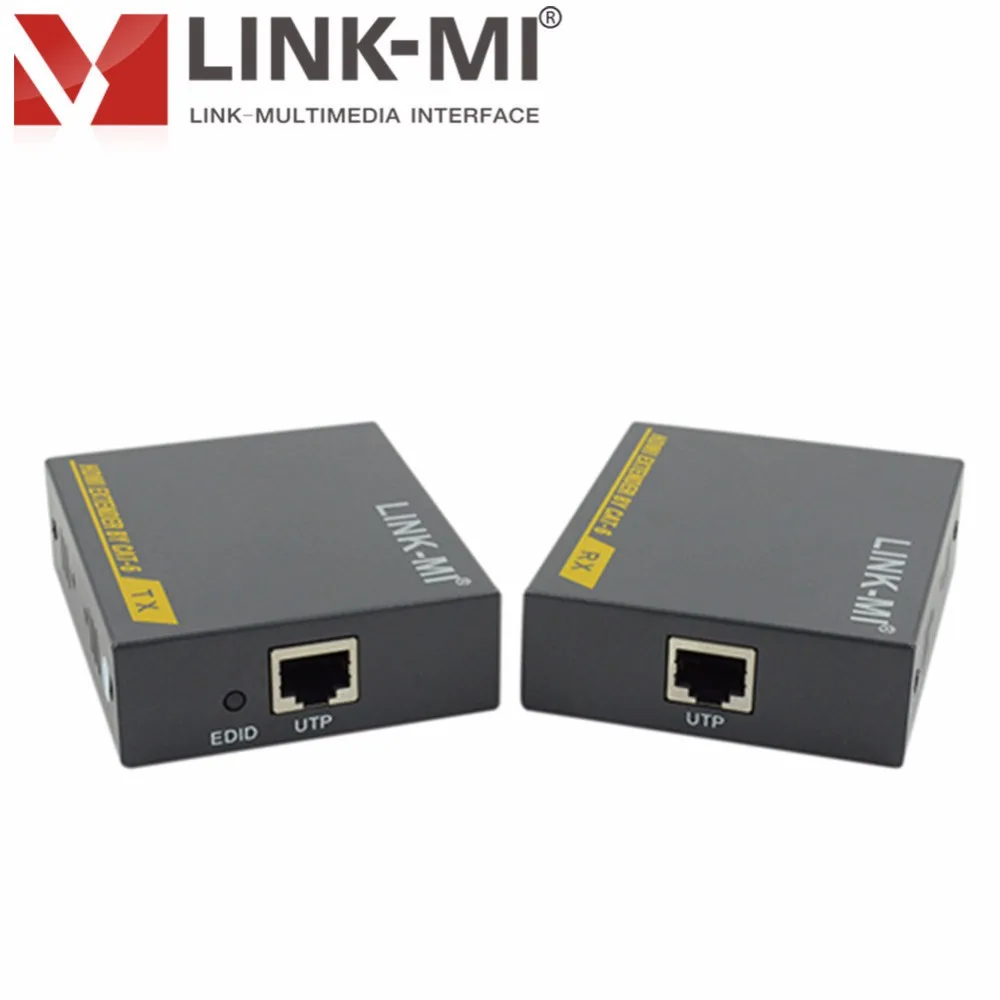 LINK-MI LM-HT204 3D HDMI 1 3 HDCP 2 60 м удлинитель Cat5e/6 кабель с локальным выходом | Электроника