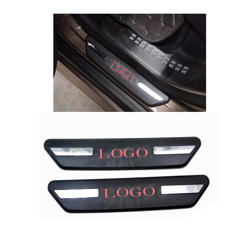 

For Volvo XC60 2014-2015 Stainless Steel Scuff Plate Door Sill Protective Cover Free Shipping