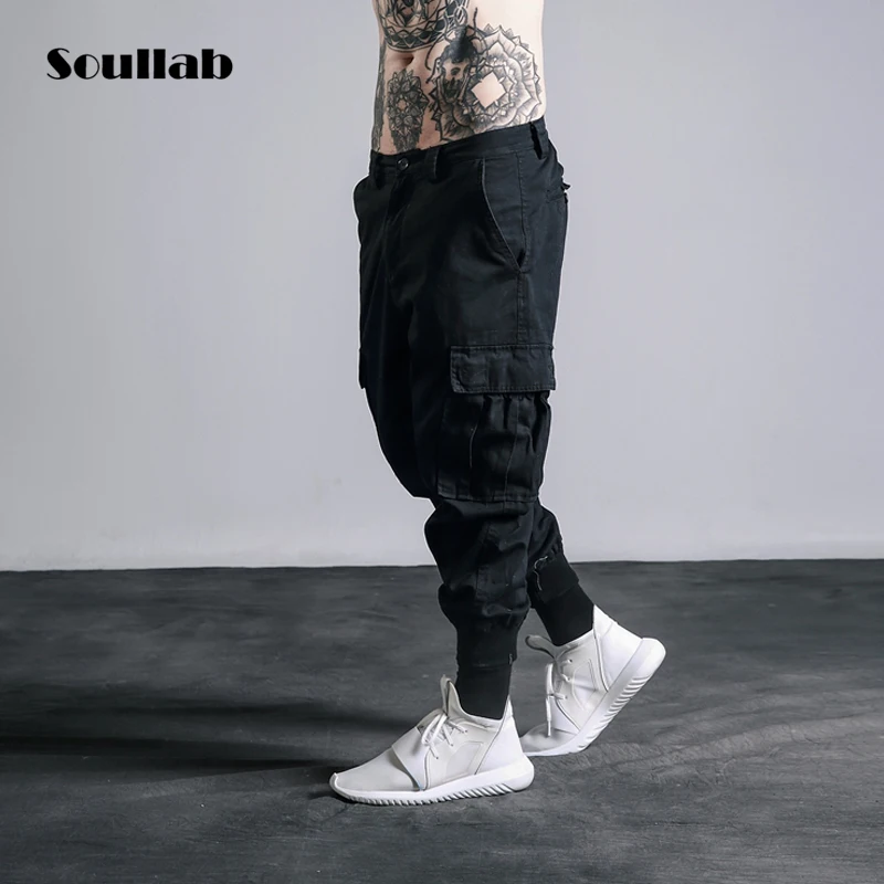2018 spring summer black camo mens new quality bottom jogger pants