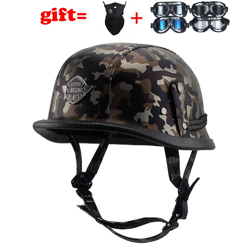 Motorcycle Helmets GERMAN STYLE LIKE MAYANS MC VOSS NOVELTY MOTORCYCLE