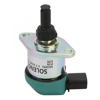 

12V 17208-60016 Engine Shut off Solenoid Replacement Kit Fit for Kubota Excavator