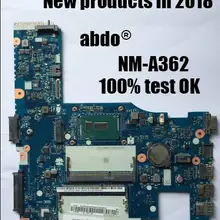 Abdo lenovo G40-80 NM-A362 Материнская плата ноутбука I3 cpu интегрированная графика тест нормально гарантия качества