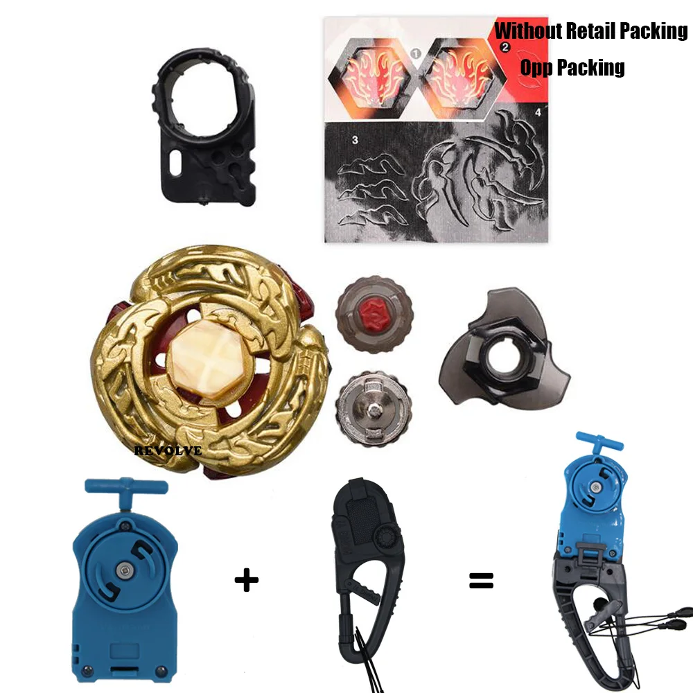 Beyblade GOLD L-Drago Destroy Destructor Armored w// Launcher in RETAIL PACKAGING