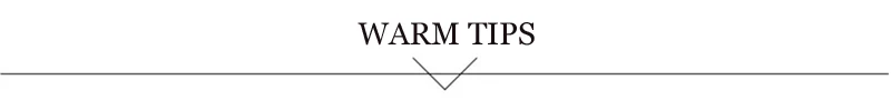 10.Warm tips