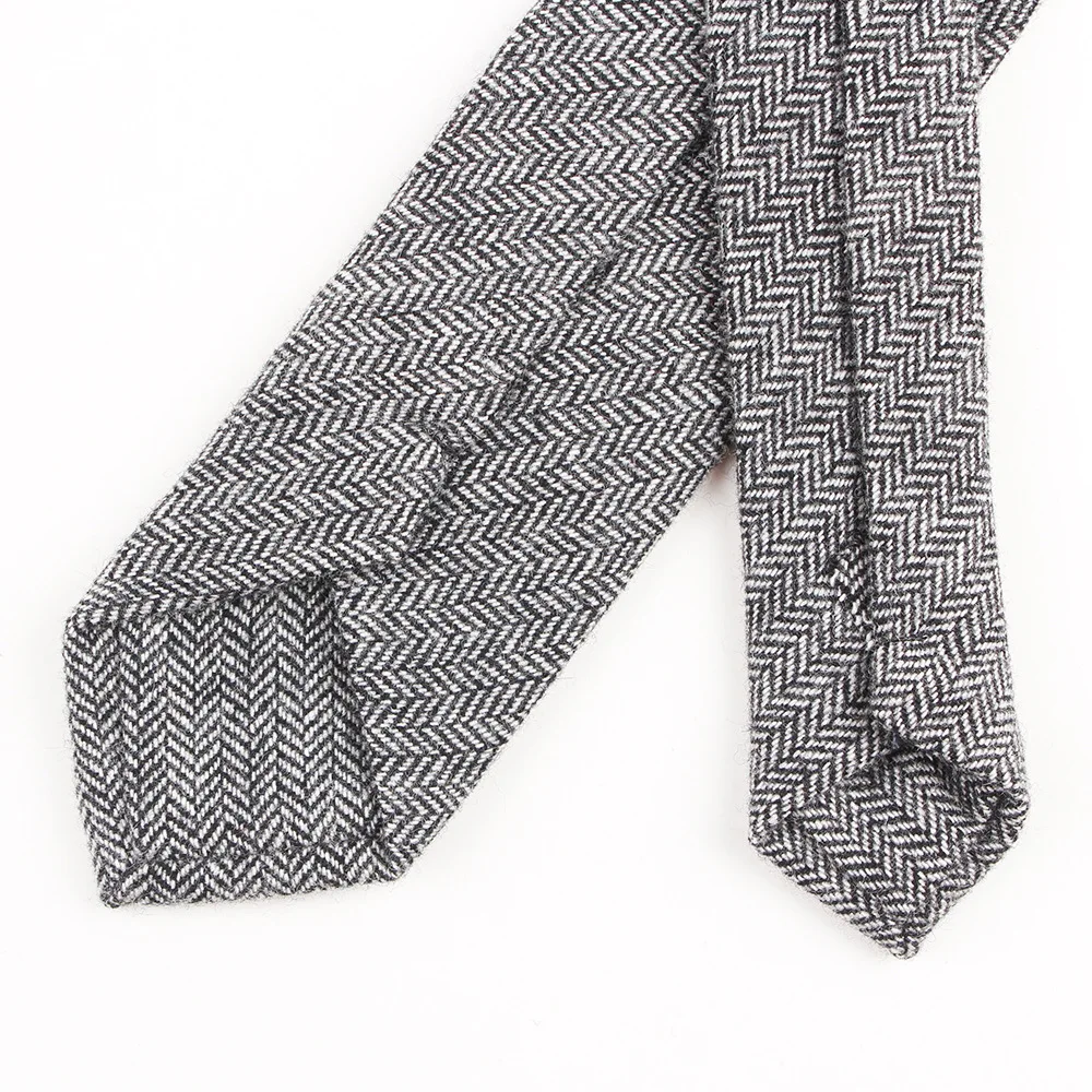 Высококачественные Узкие галстуки из шерсти и вискозы, одноцветные Галстуки Corbata, тонкие полосатые галстуки, аксессуары для одежды 23 Цвета s