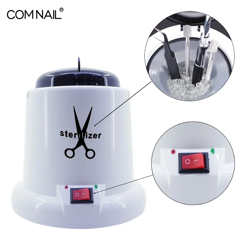  Nail Tools Sterilizer High Temperature Machine Box Glass Ball Disinfecting Manicure Tools sterilize