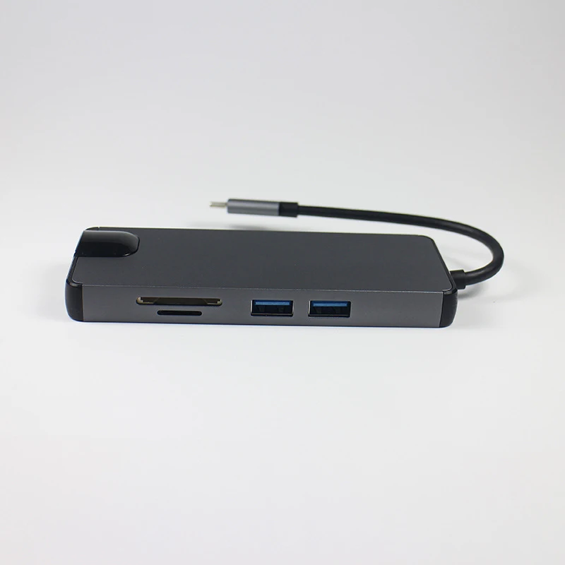 Conversion port TYPE-C to HDMI 8-in-1 portable multi-function converter