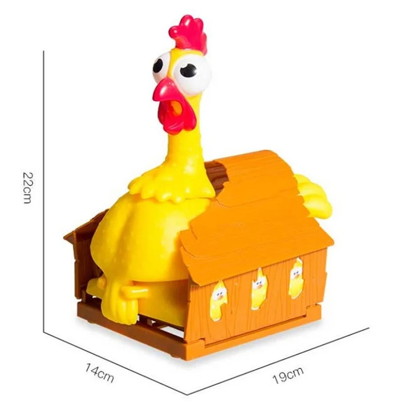 Счастливая курица Откладывание яиц забавный игрушечный цыпленок игра Семья Вечерние игры