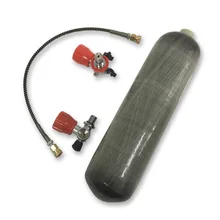 AC103101 3L CE углеродное волокно 4500Psi Танк мини дайвинг цилиндр высокого давления винтовка цилиндр сжатого воздуха для дайвинга Acecare-T