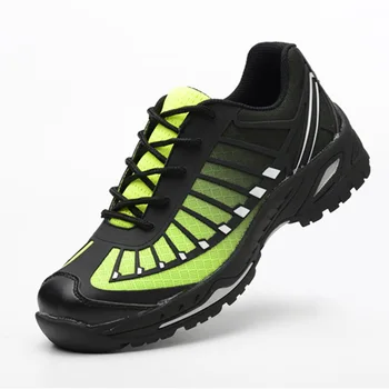 

2019 Safety shoes Men's spring and summer light breathable deodorant boots work shoes